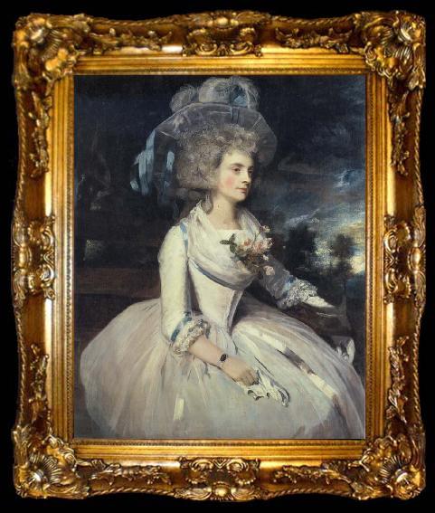 framed  Sir Joshua Reynolds Selina,Lady Skipwith, ta009-2